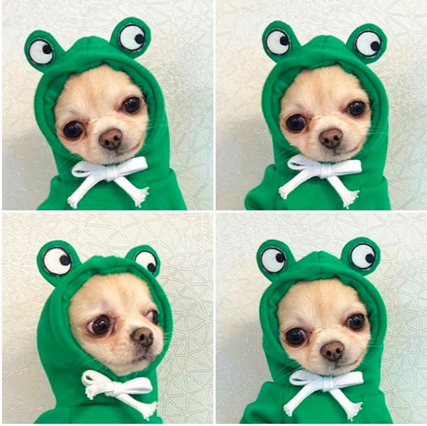 Cute Fruit Dog Hoodie – Soft Fleece Outfit for Small Pets