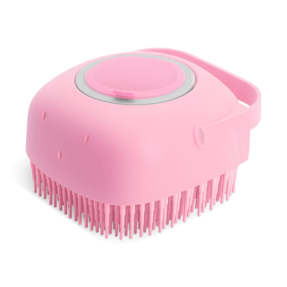 Soothing Pet Bath Brush, Clean Fur, Happy Pet Fast - PetLuxe Essentials