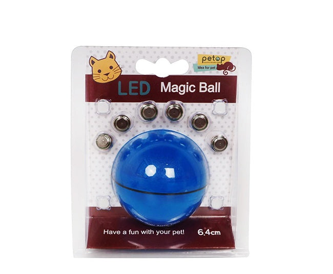 Fun LED Laser Cat Toy Ball – Automatic & Rechargeable - PetLuxe Essentials