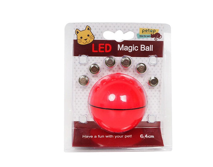 Fun LED Laser Cat Toy Ball – Automatic & Rechargeable - PetLuxe Essentials