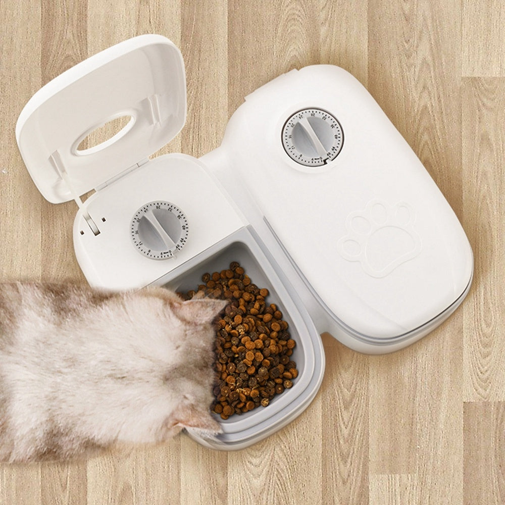 2-in-1 Gravity Pet Feeder & Water Dispenser – No Electricity Needed - PetLuxe Essentials