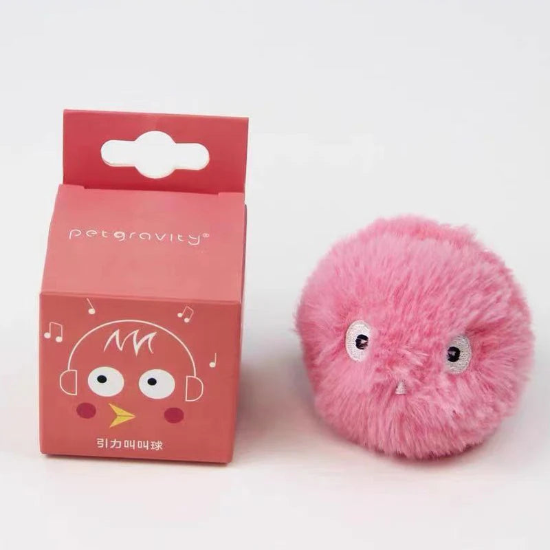 Interactive Cat Toy Ball with Real Sounds - PetLuxe Essentials