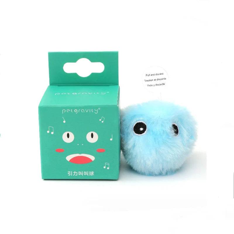 Interactive Cat Toy Ball with Real Sounds - PetLuxe Essentials