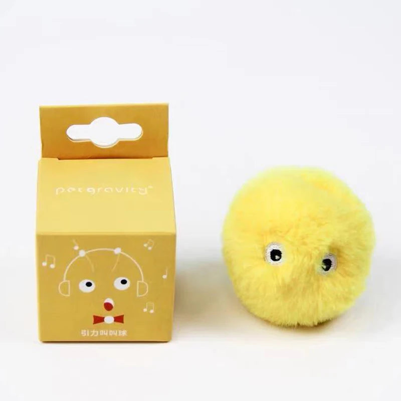 Interactive Cat Toy Ball with Real Sounds - PetLuxe Essentials