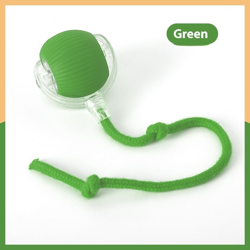 Interactive Cat Toy Ball – Rechargeable & Self-Rotating - PetLuxe Essentials