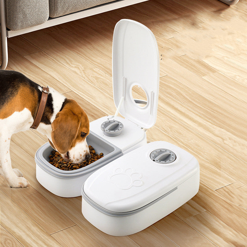2-in-1 Gravity Pet Feeder & Water Dispenser – No Electricity Needed - PetLuxe Essentials