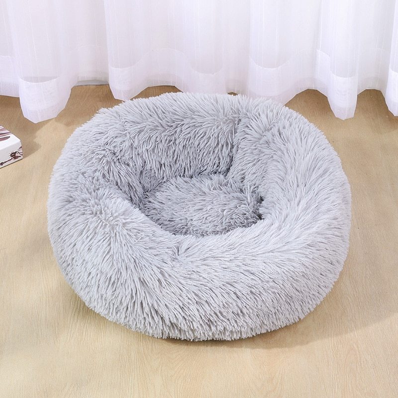 Ultra-Cozy Plush Pet Bed – Washable & Non-Slip - PetLuxe Essentials 