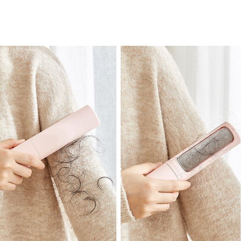 2-in-1 Reusable Pet Hair Remover Brush - PetLuxe Essentials 