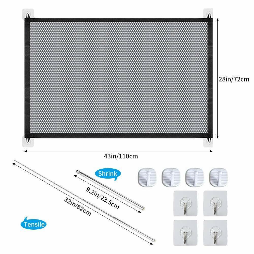 Portable Mesh Safety Gate for Pets & Babies