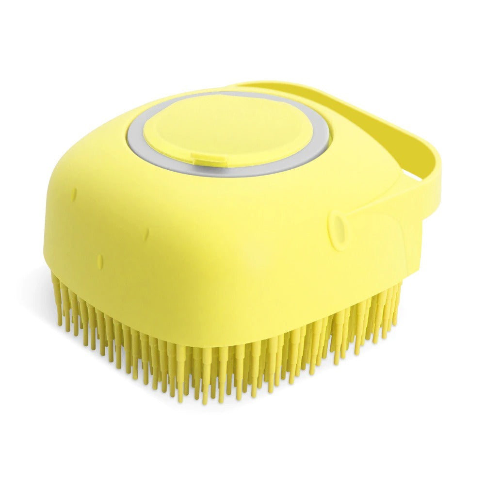 Soothing Pet Bath Brush, Clean Fur, Happy Pet Fast - PetLuxe Essentials 