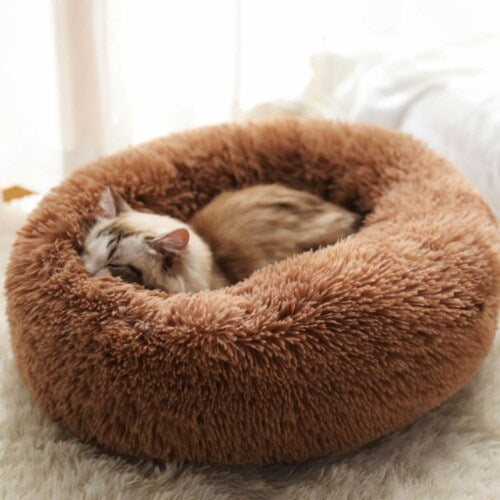 Ultra-Cozy Plush Pet Bed – Washable & Non-Slip - PetLuxe Essentials 