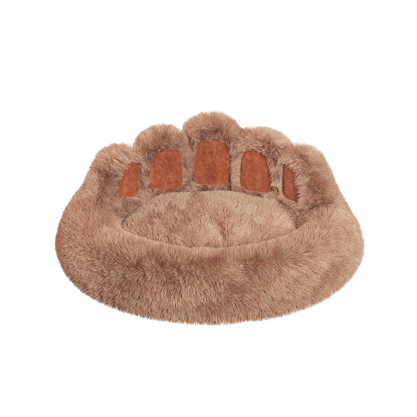 Cozy Bear Paw Bed for Small & Medium Dogs - PetLuxe Essentials 