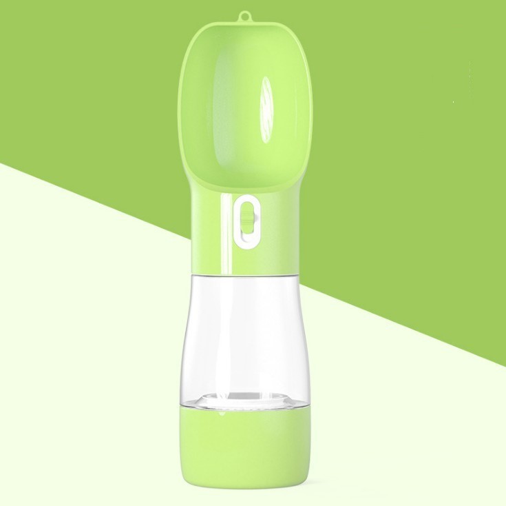 2-in-1 Dog Water & Food Travel Bottle - PetLuxe Essentials 