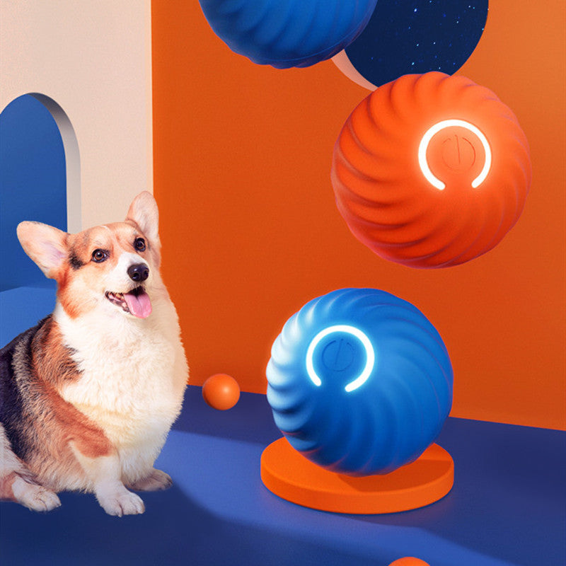 Smart Bouncing Dog Ball for Chewing & Play - PetLuxe Essentials 