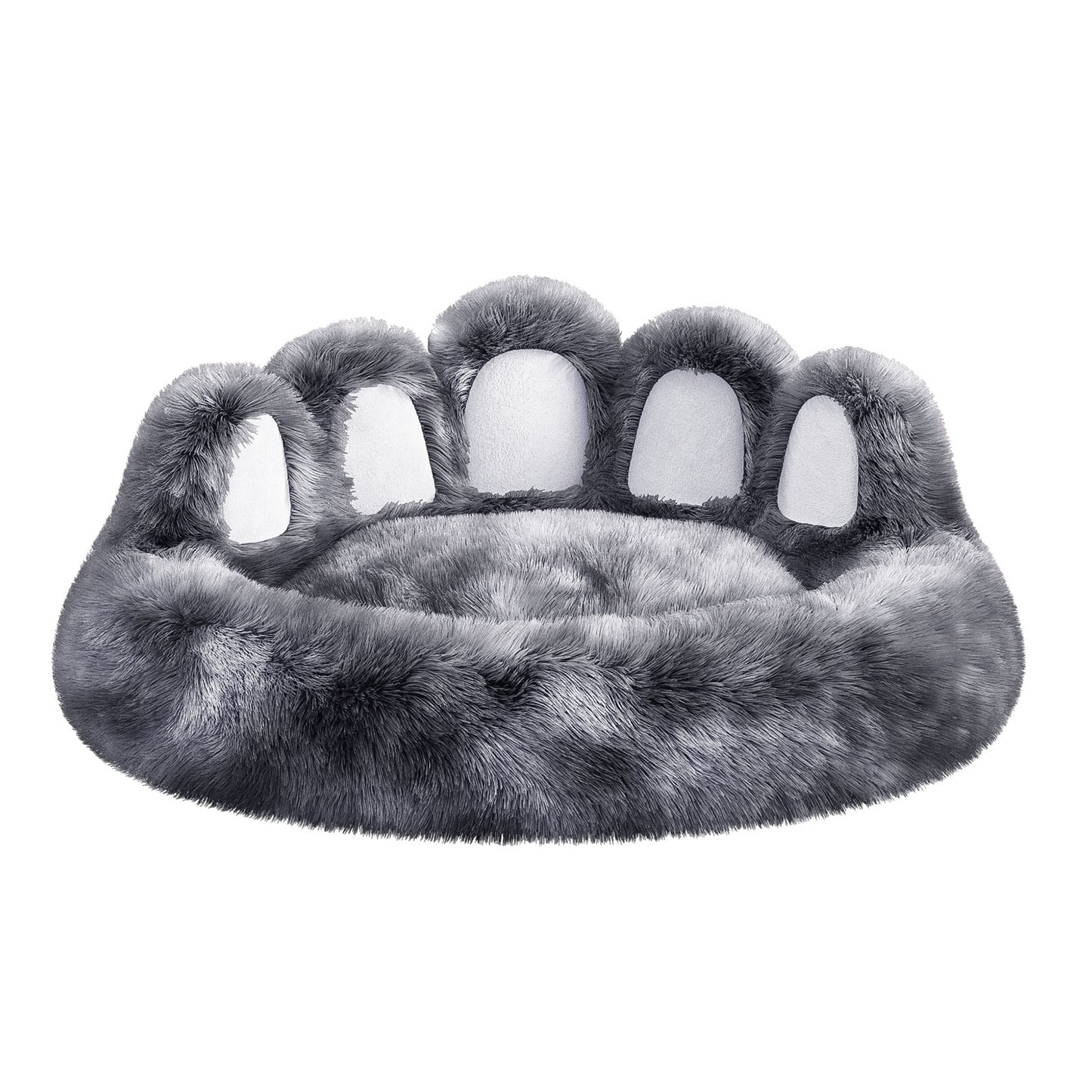 Cozy Bear Paw Bed for Small & Medium Dogs - PetLuxe Essentials 