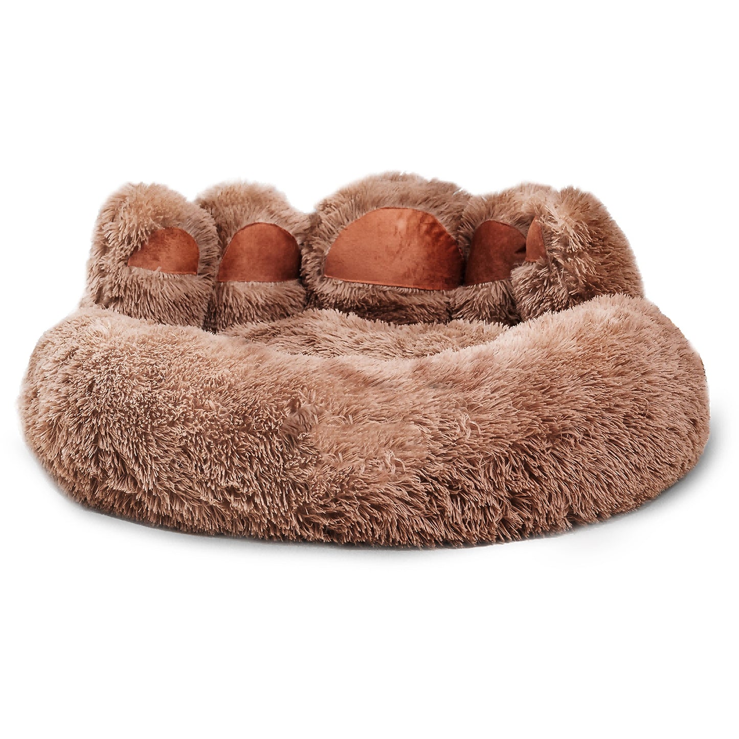Cozy Bear Paw Bed for Small & Medium Dogs - PetLuxe Essentials 