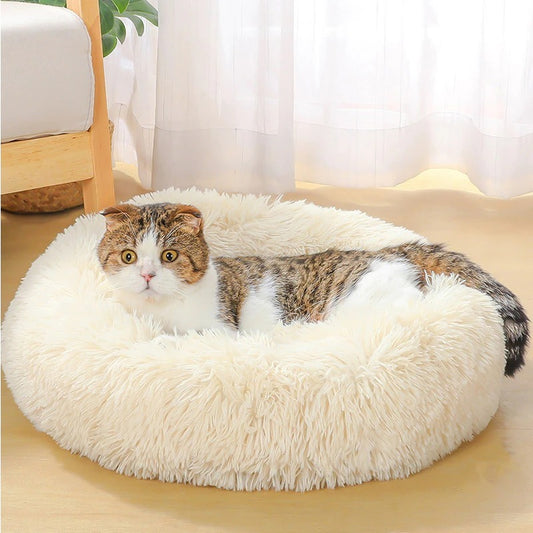 Ultra-Cozy Plush Pet Bed – Washable & Non-Slip - PetLuxe Essentials 