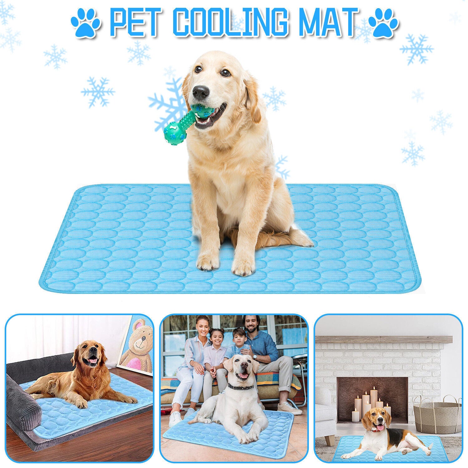 Self-Cooling Pet Mat for Summer Comfort - PetLuxe Essentials 