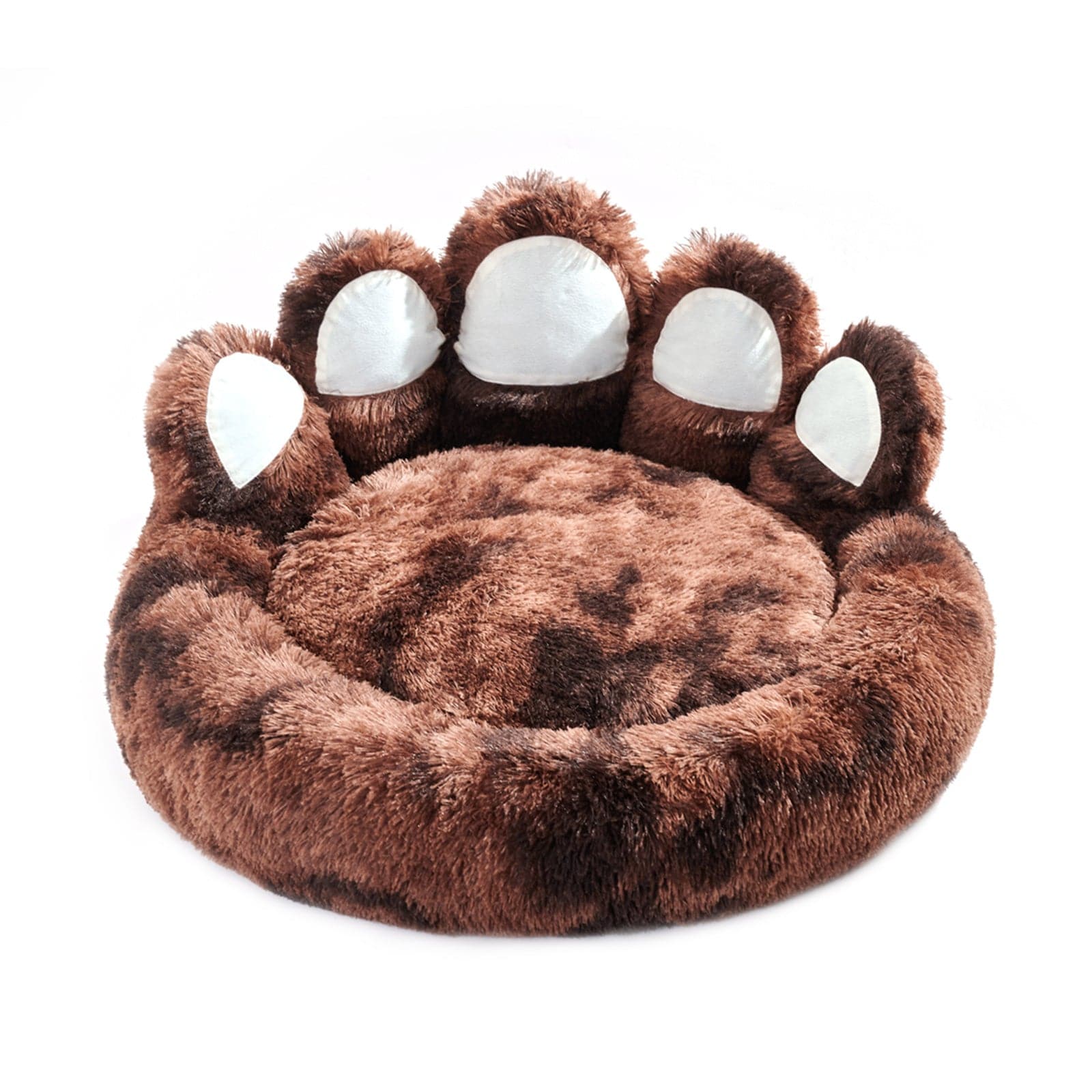 Cozy Bear Paw Bed for Small & Medium Dogs - PetLuxe Essentials 