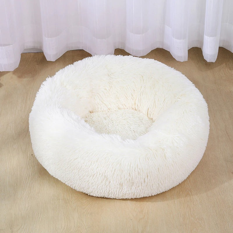 Ultra-Cozy Plush Pet Bed – Washable & Non-Slip - PetLuxe Essentials 