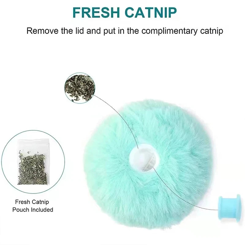 Interactive Cat Toy Ball with Real Sounds - PetLuxe Essentials 