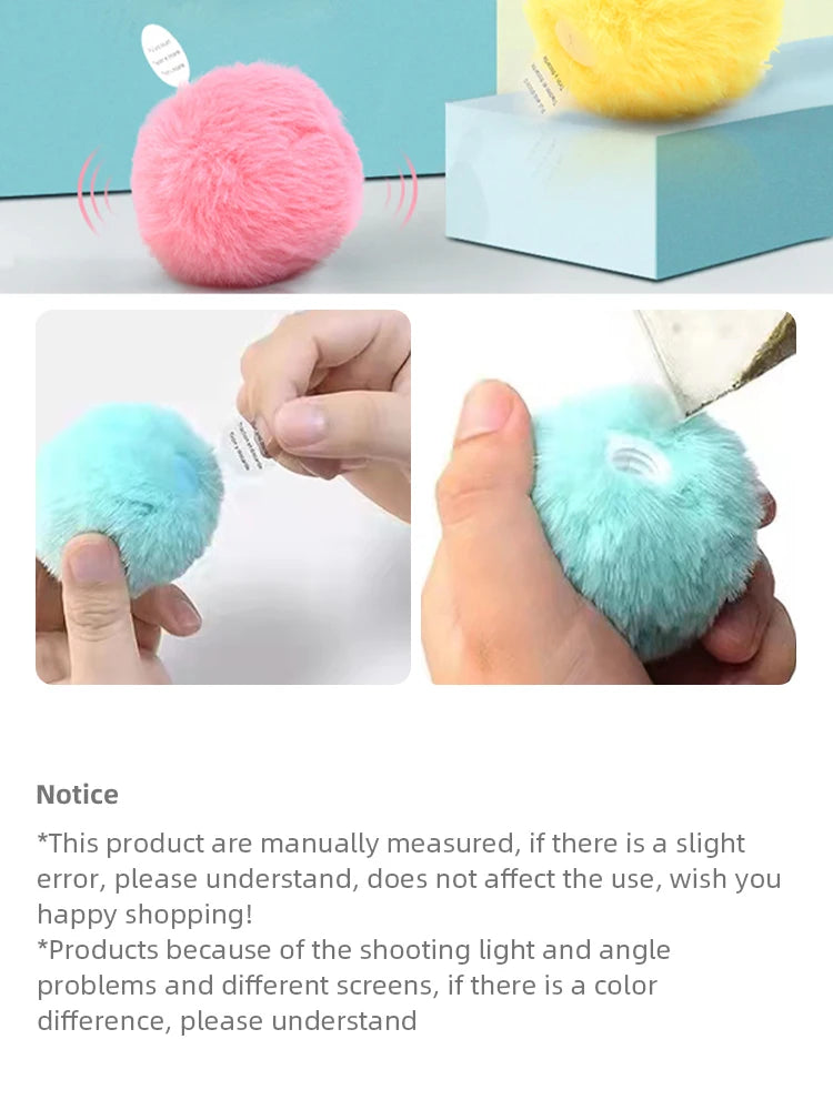 Interactive Cat Toy Ball with Real Sounds - PetLuxe Essentials 