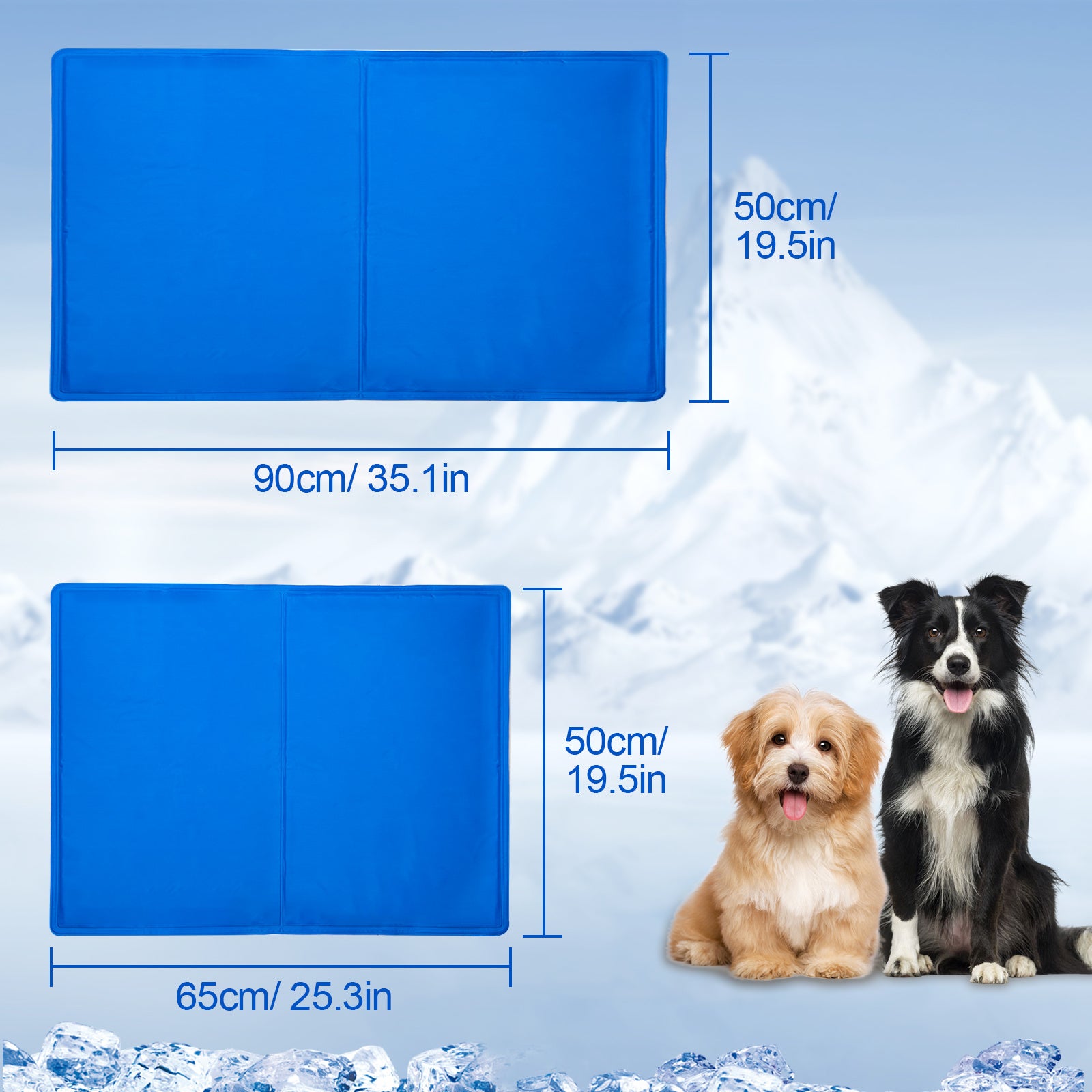 Pressure-Activated Cooling Mat for Pets - PetLuxe Essentials 