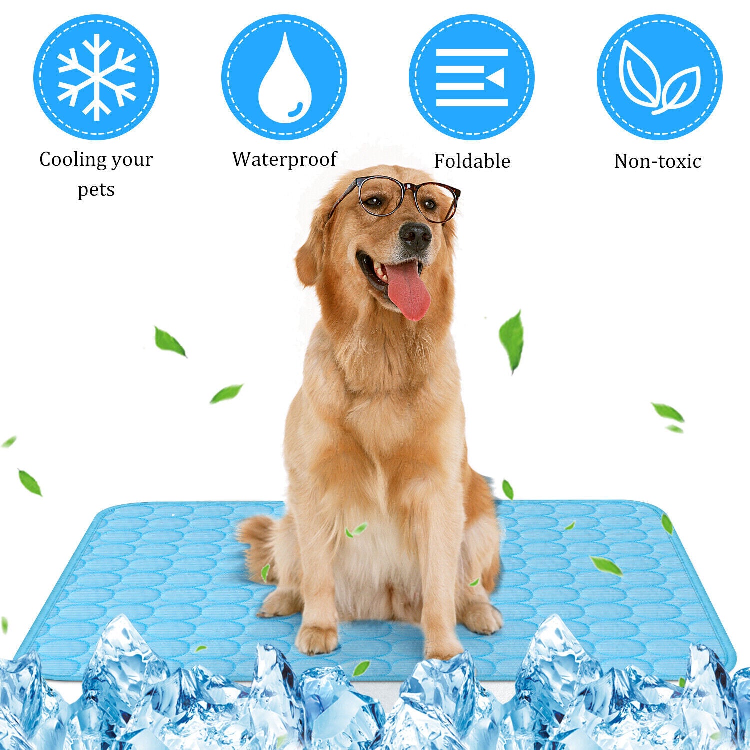 Self-Cooling Pet Mat for Summer Comfort - PetLuxe Essentials 