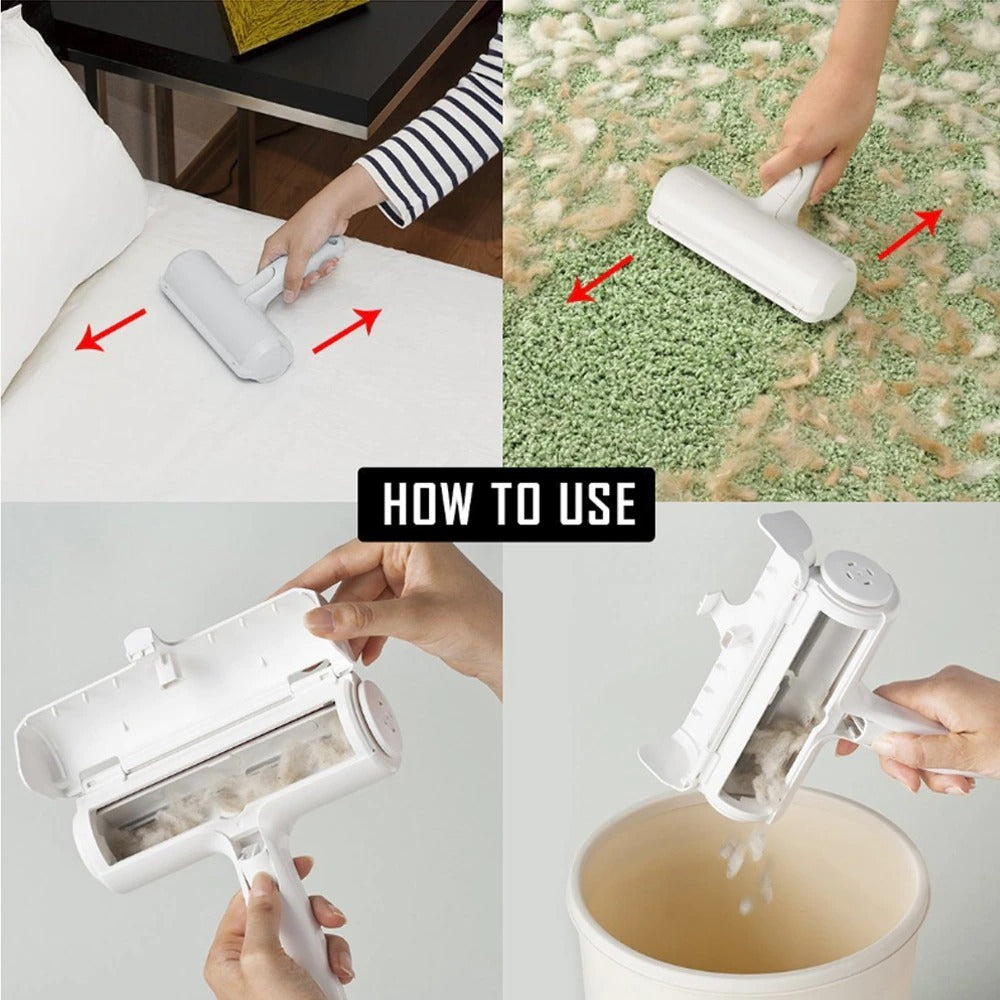 Reusable Pet Hair Remover for Sofa & Clothes - PetLuxe Essentials 