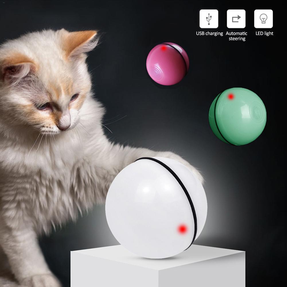 Fun LED Laser Cat Toy Ball – Automatic & Rechargeable - PetLuxe Essentials 
