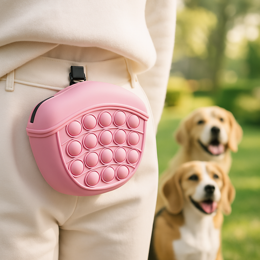 Quick-Access Silicone Treat Pouch, Reward Your Dog Fast - PetLuxe Essentials 