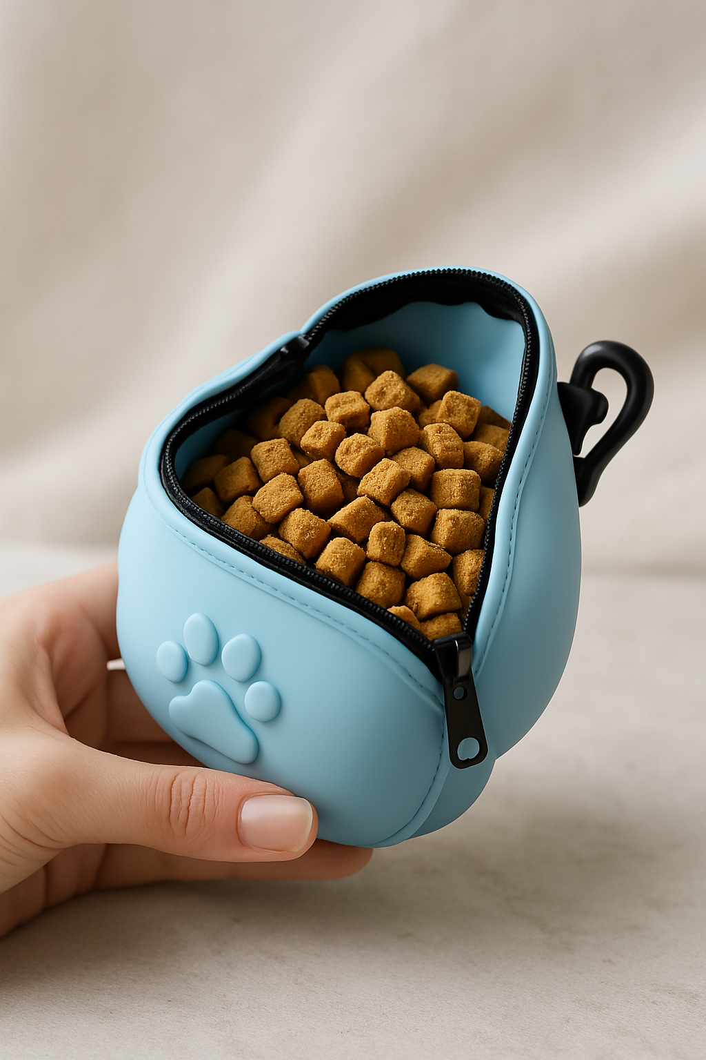 Quick-Access Silicone Treat Pouch, Reward Your Dog Fast - PetLuxe Essentials 